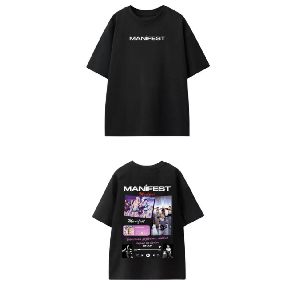 Manifest T-Shirt (Siyah)