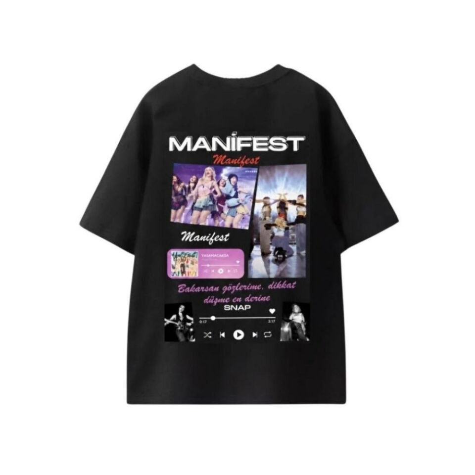 Manifest T-Shirt (Siyah)