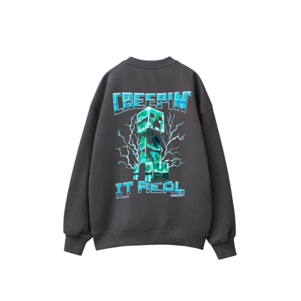 Minecraft Sweatshirt (Antrasit)