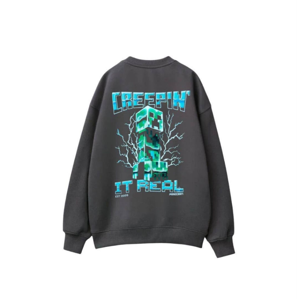 Minecraft Sweatshirt (Antrasit)