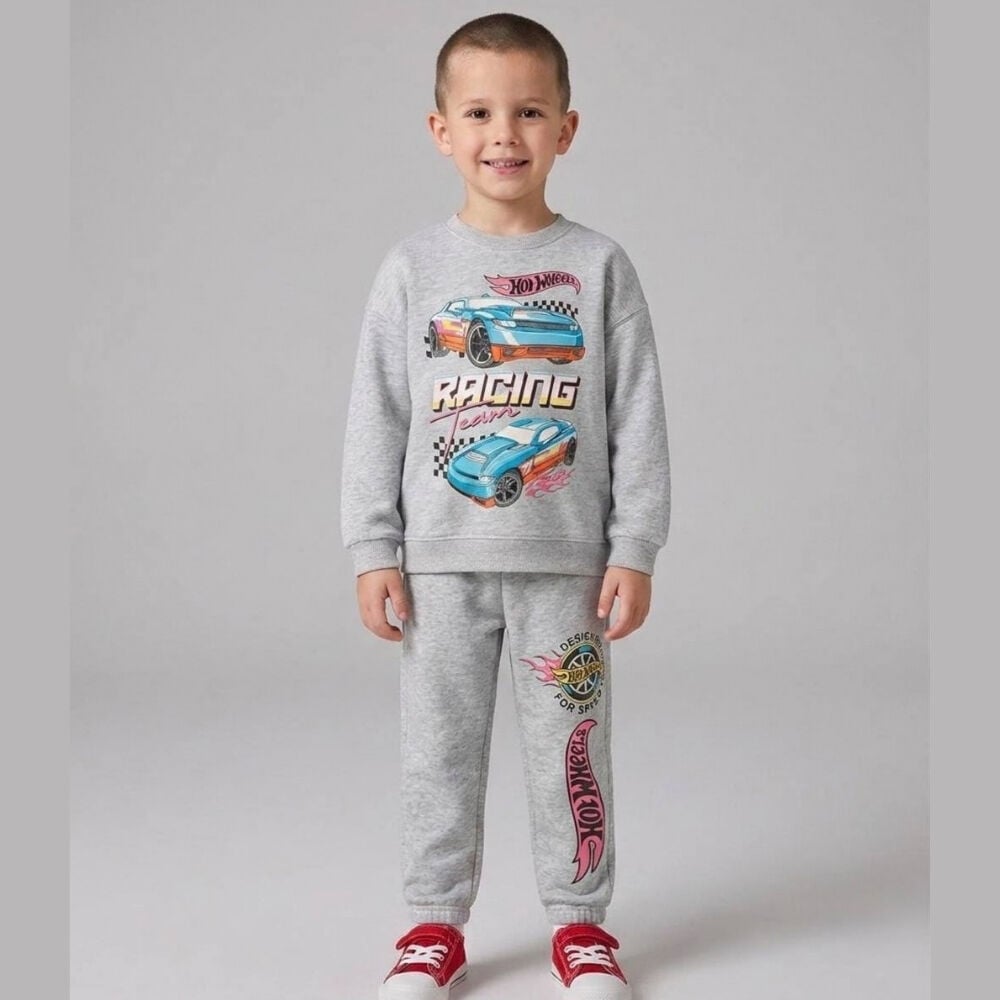 Hot Wheels Eşofman Takım (Gri)