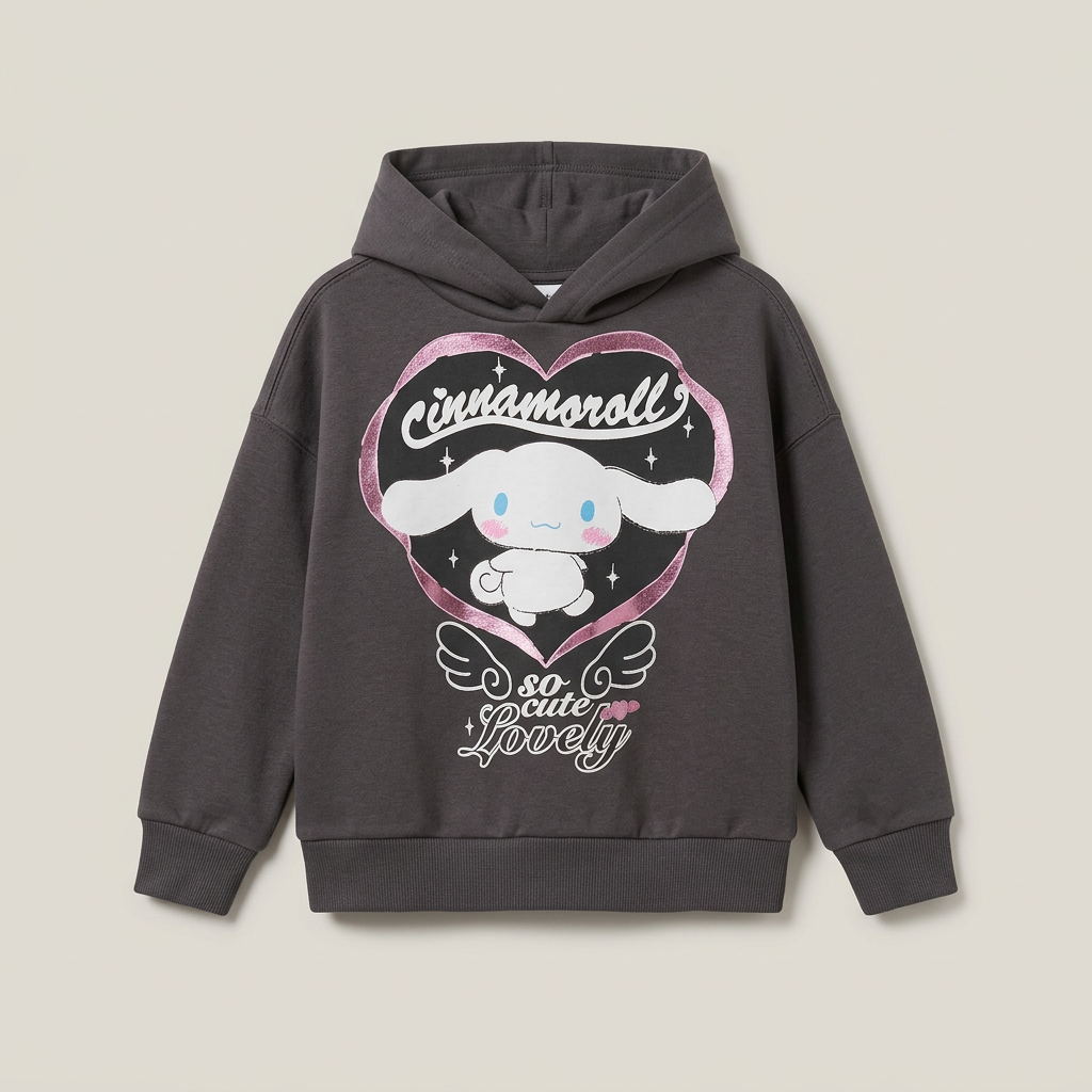 Cinnamoroll Kapşonlu Sweatshirt (Orj.Marka)