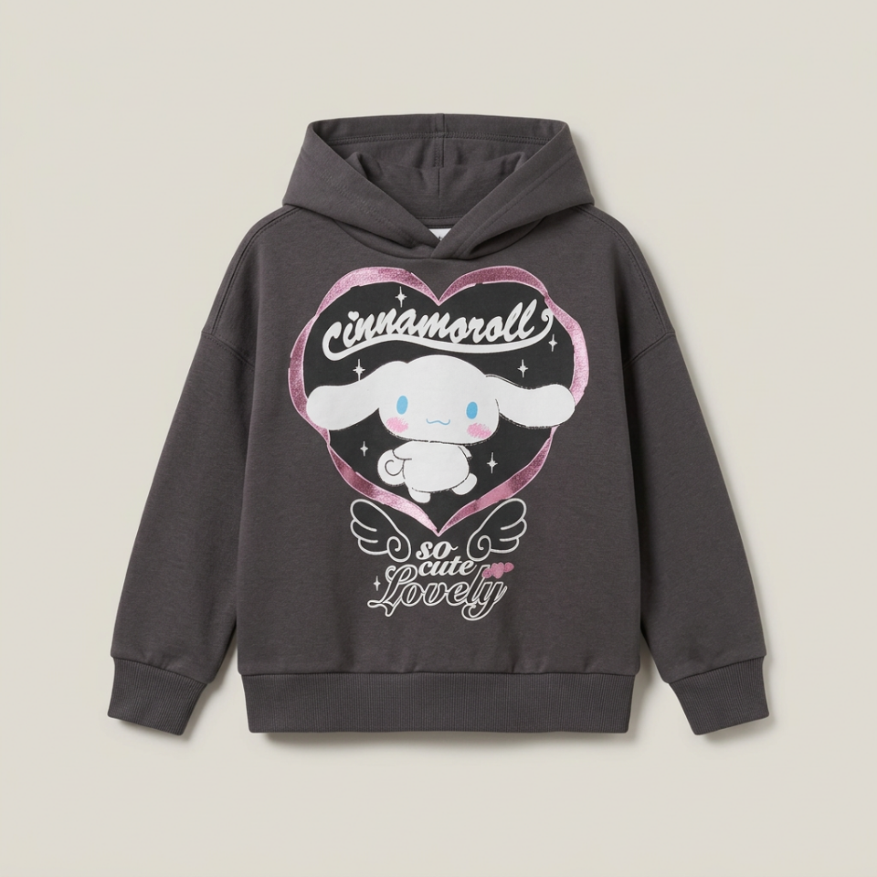 Cinnamoroll Kapşonlu Sweatshirt (Orj.Marka)