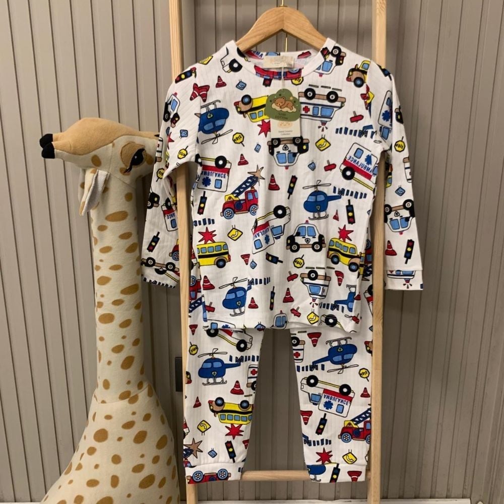 Taşıtlar Pijama Takımı