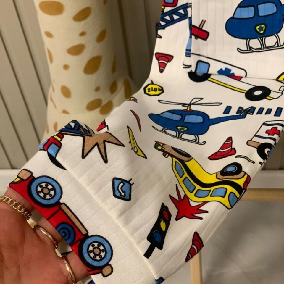 Taşıtlar Pijama Takımı