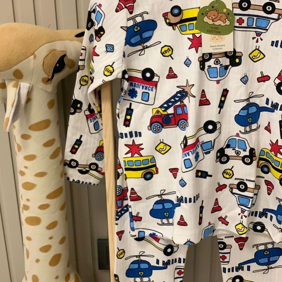 Taşıtlar Pijama Takımı