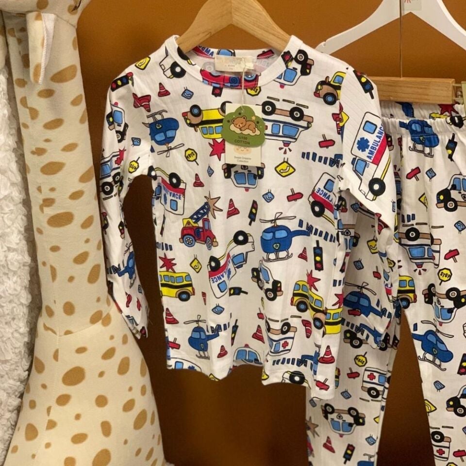 Taşıtlar Pijama Takımı
