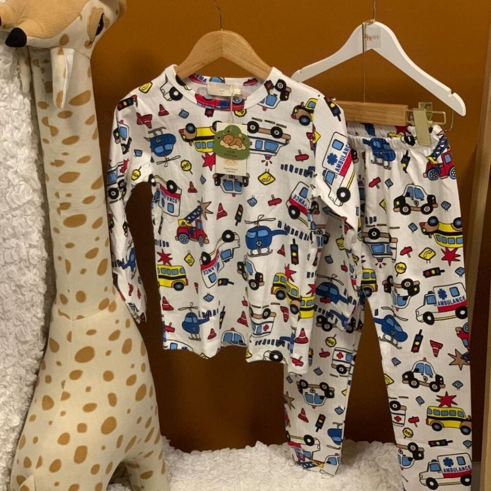 Taşıtlar Pijama Takımı