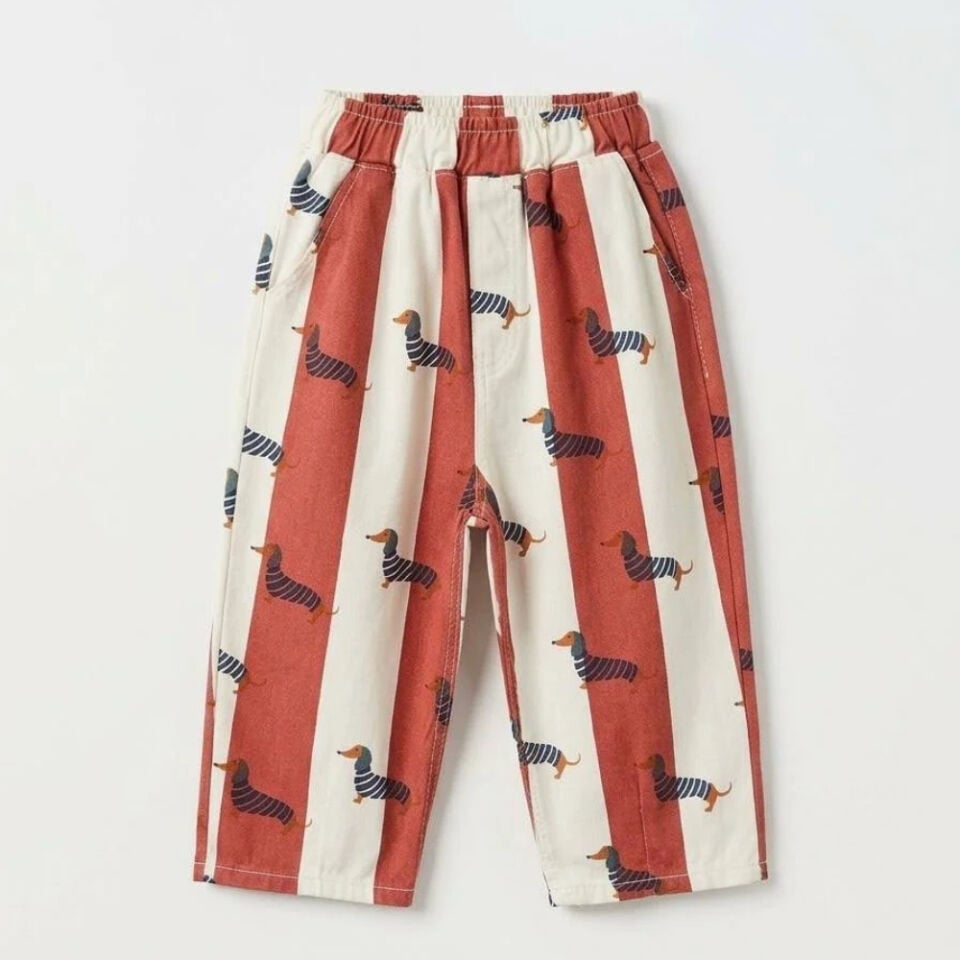 Dog Balloon Jean (Kırmızı)