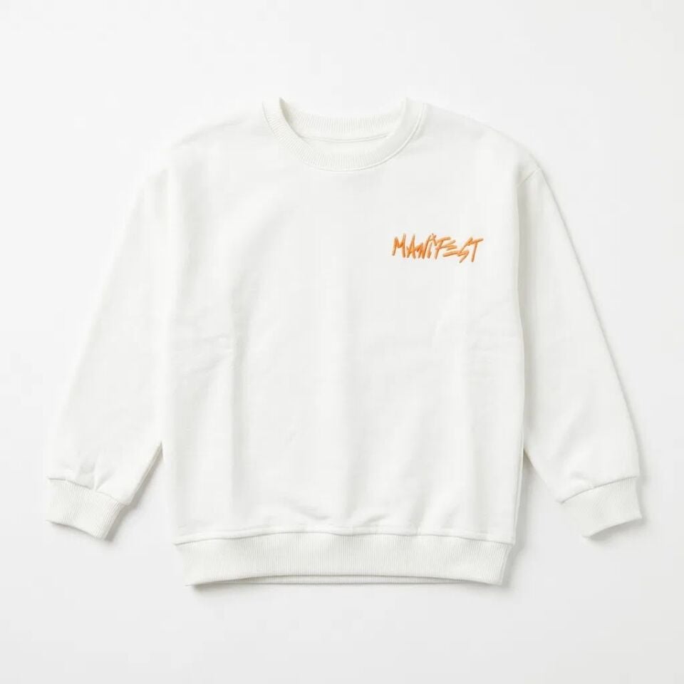 Manifest Toz Pembe Sweatshirt