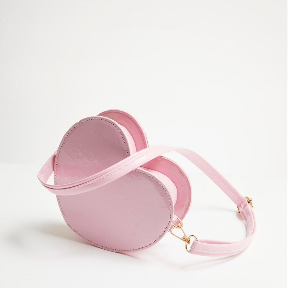 Kız Çocuk Kalp Çanta (Pembe)