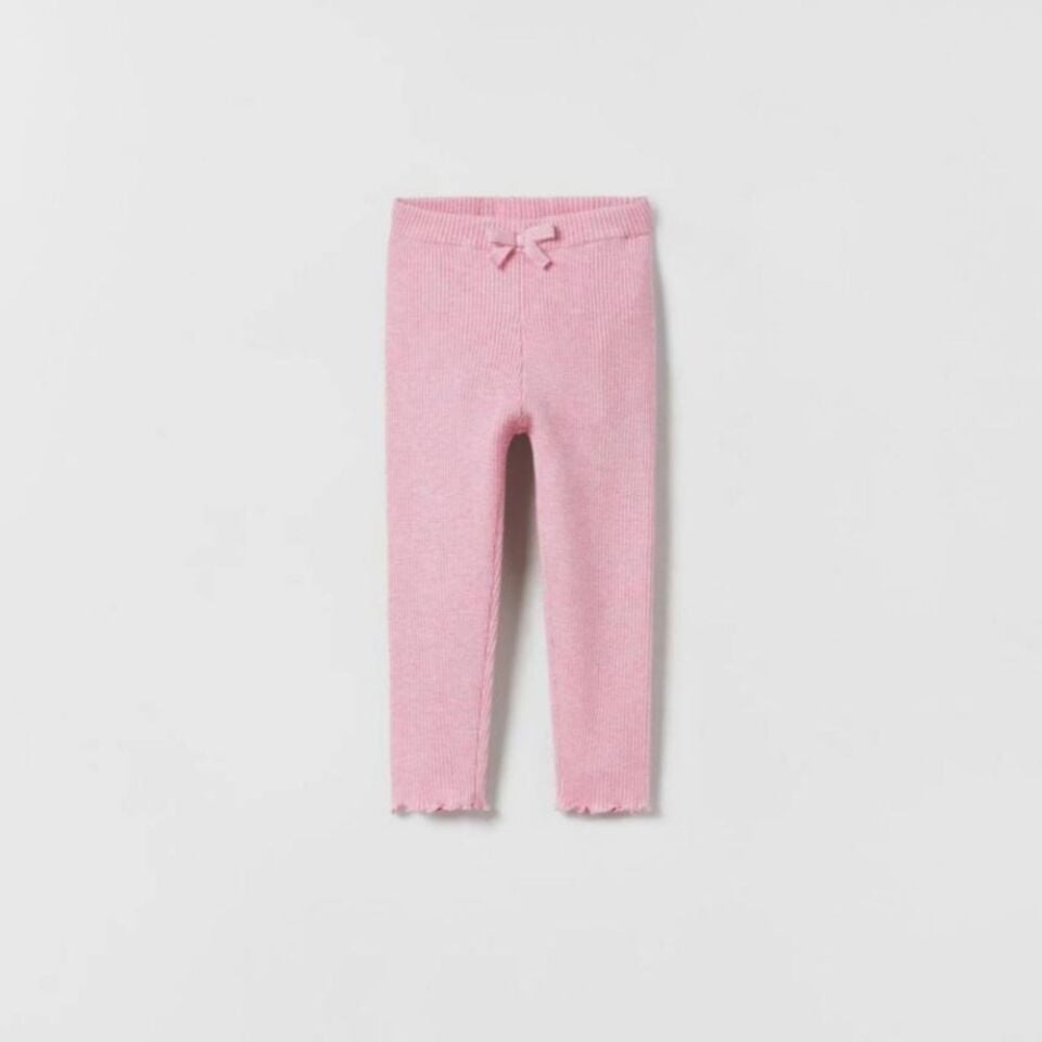 Fitilli Tayt (Pembe)