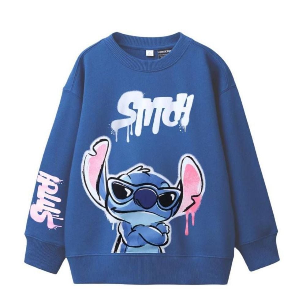 Stitch Sweatshirt (Mavi)